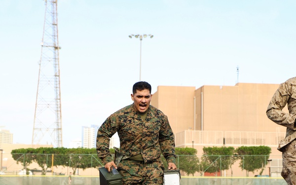 TF 51/5th MEB conducts combat fitness test