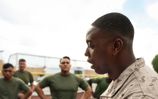 TF 51/5th MEB conducts combat fitness test