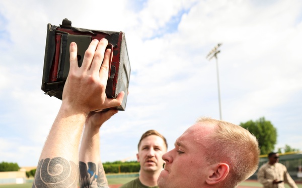 TF 51/5th MEB conducts combat fitness test