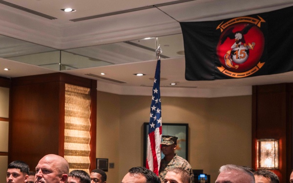 President Donald J. Trump Speaks to MRF-SEA Marines during Christmas Morale Call