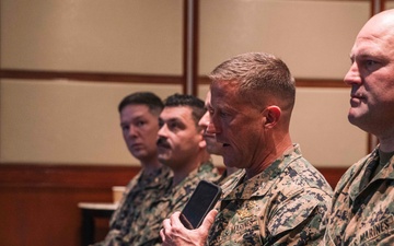 Forward Deployed MRF-SEA Marines, Sailors Receive Christmas Call from President Trump