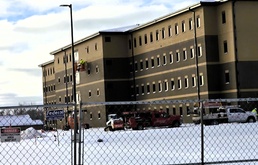 December 2025 construction operations for East Barracks Project at Fort McCoy