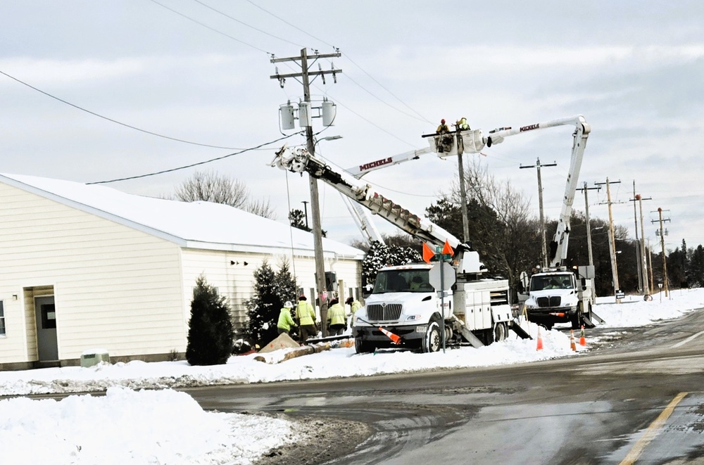 Work continues to upgrade Fort McCoy’s power grid to Wye Electrical System
