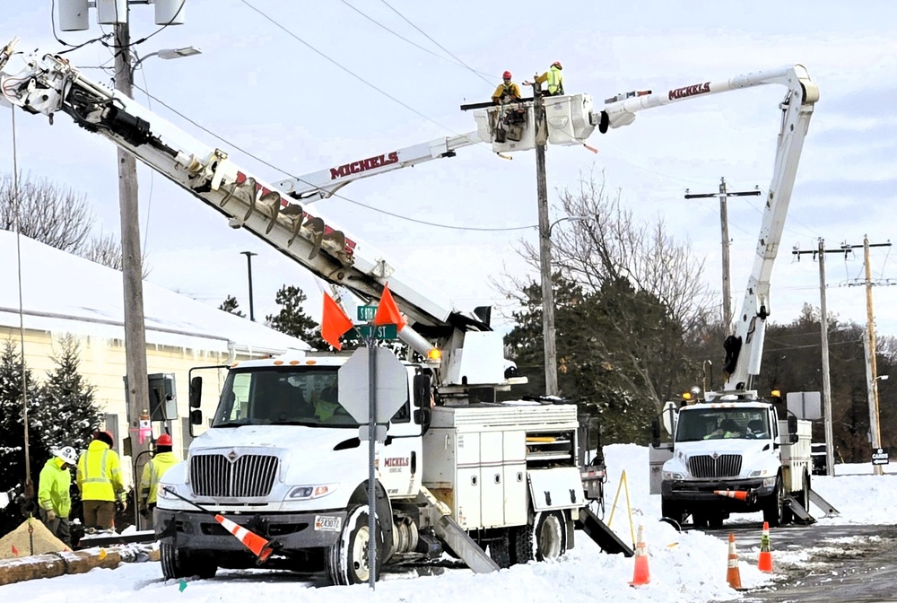 Work continues to upgrade Fort McCoy’s power grid to Wye Electrical System