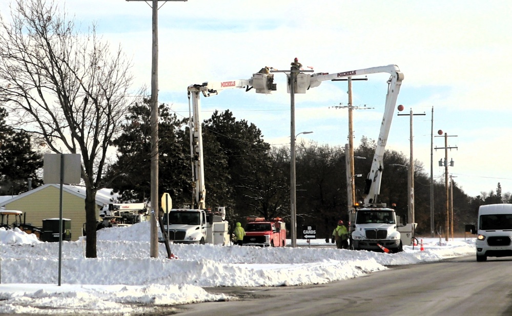 Work continues to upgrade Fort McCoy’s power grid to Wye Electrical System