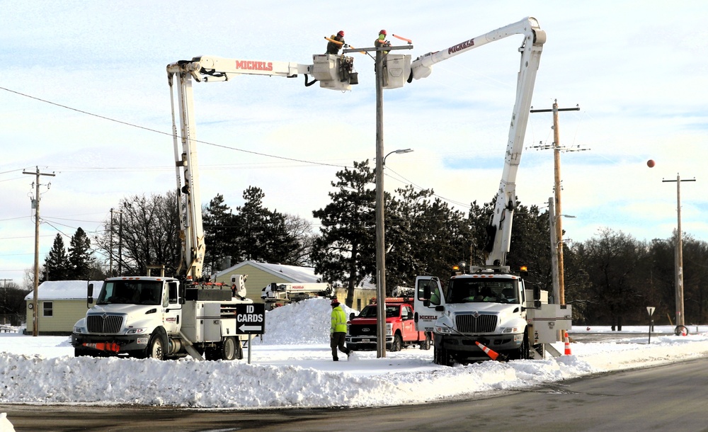Work continues to upgrade Fort McCoy’s power grid to Wye Electrical System