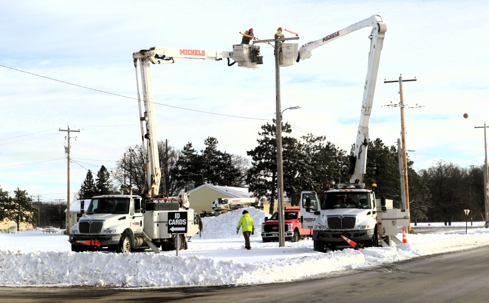 Work continues to upgrade Fort McCoy’s power grid to Wye Electrical System