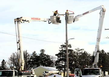 Work continues to upgrade Fort McCoy’s power grid to Wye Electrical System