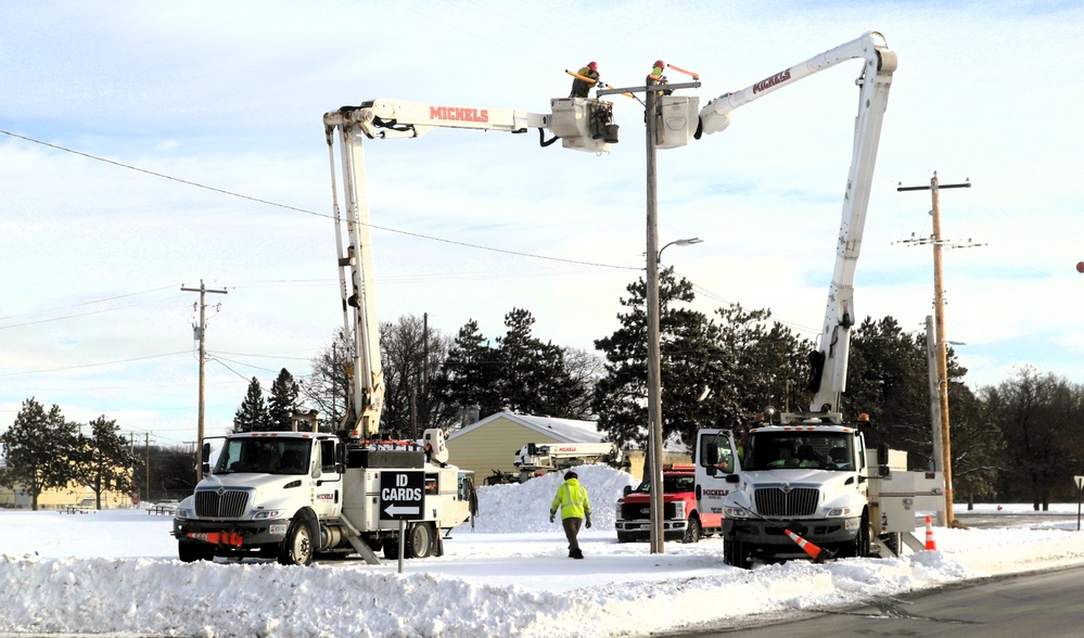 Work continues to upgrade Fort McCoy’s power grid to Wye Electrical System