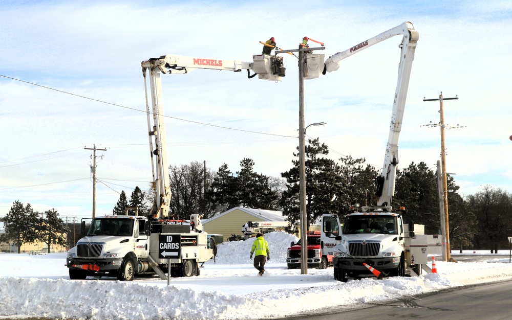 Work continues to upgrade Fort McCoy’s power grid to Wye Electrical System