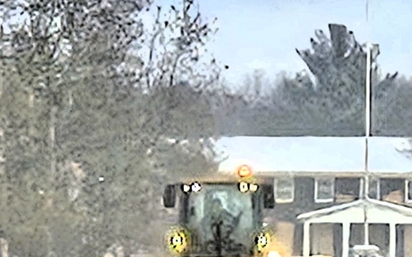 Fort McCoy snow-removal team gets to work during December 2024 snowfall events