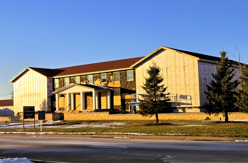 U.S. Army Garrison-Fort McCoy Headquarters building renovation under way