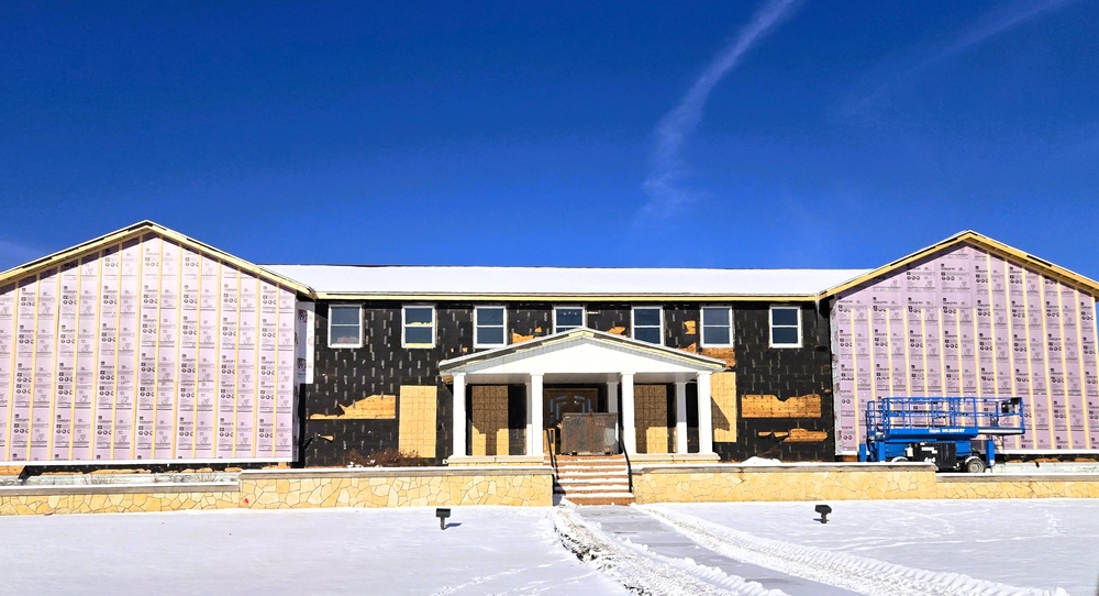 U.S. Army Garrison-Fort McCoy Headquarters building renovation under way