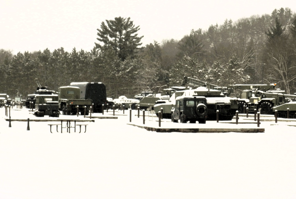 Winter views at Fort McCoy's Commemorative Area