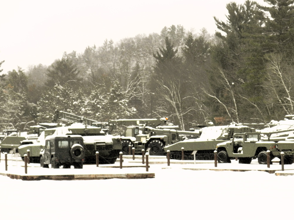 Winter views at Fort McCoy's Commemorative Area