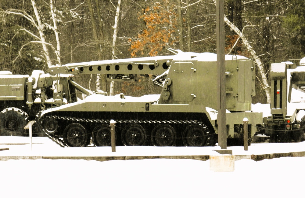 Winter views at Fort McCoy's Commemorative Area