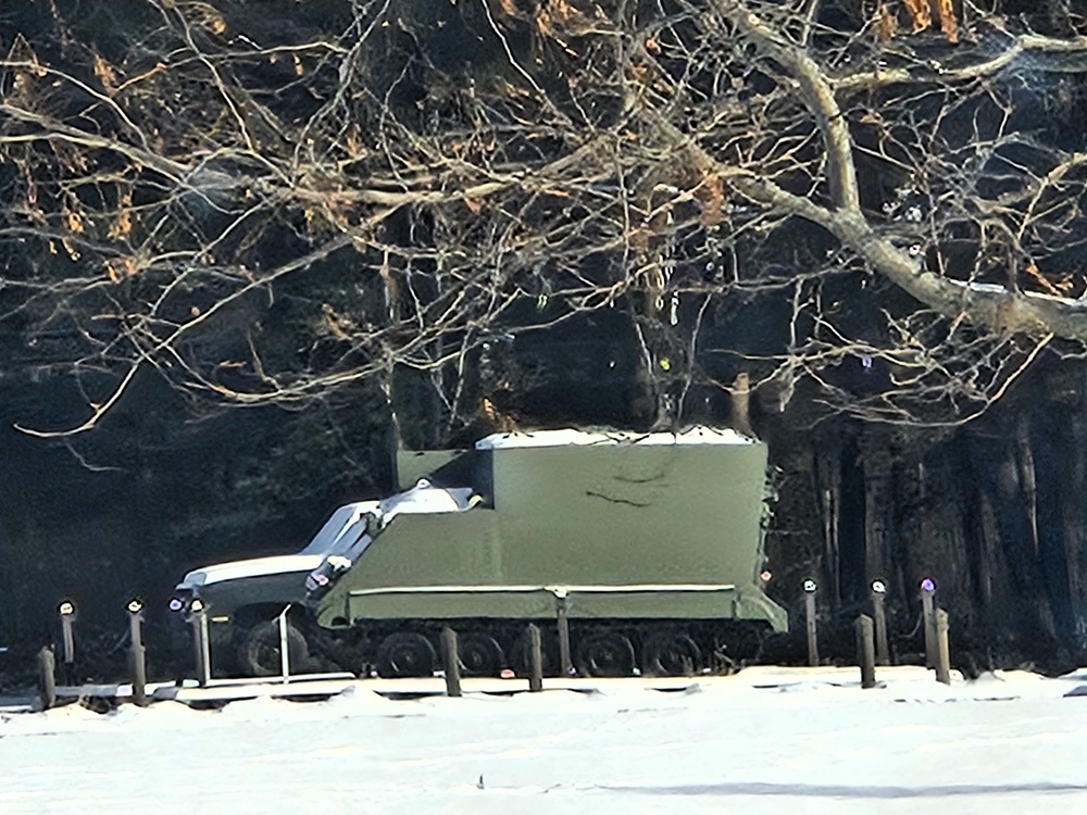 Winter views at Fort McCoy's Commemorative Area