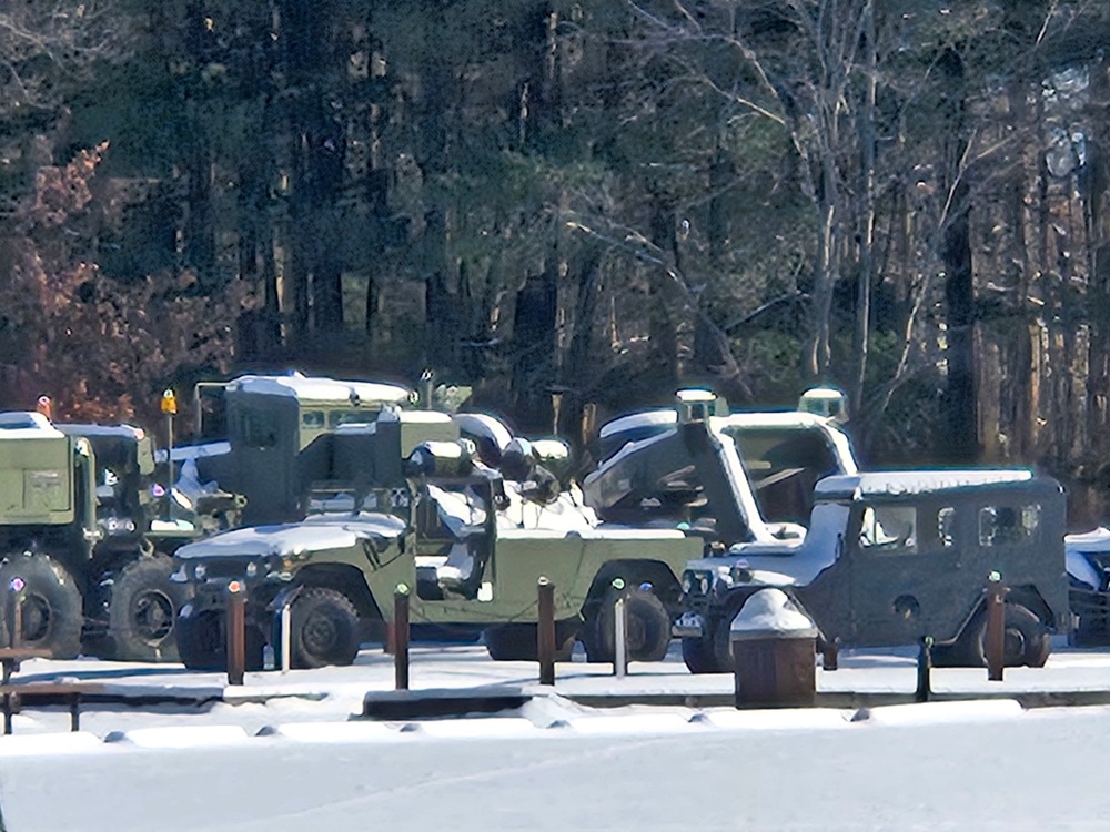 Winter views at Fort McCoy's Commemorative Area