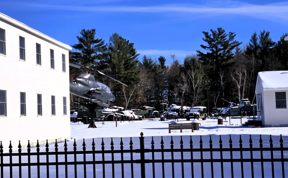 Winter views at Fort McCoy's Commemorative Area