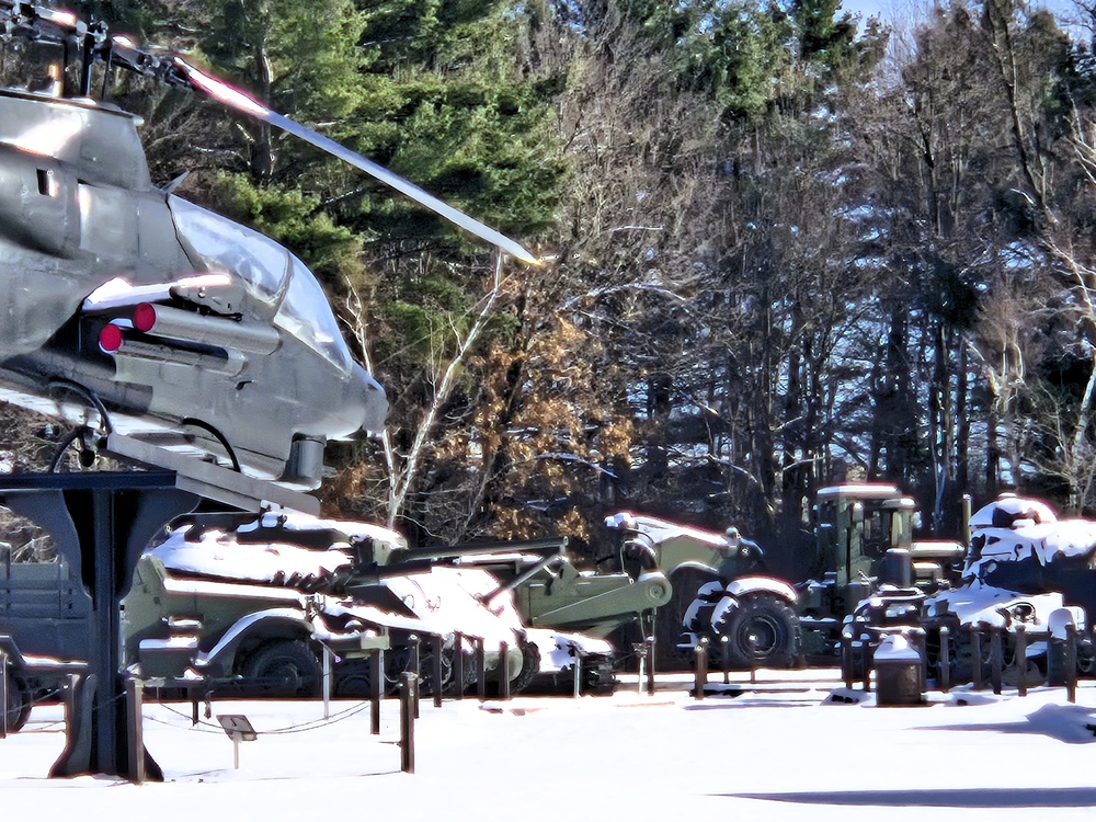 Winter views at Fort McCoy's Commemorative Area