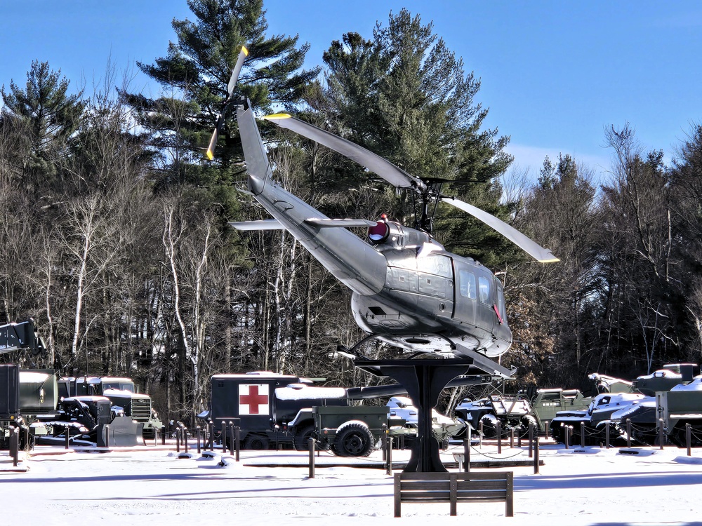 Winter views at Fort McCoy's Commemorative Area