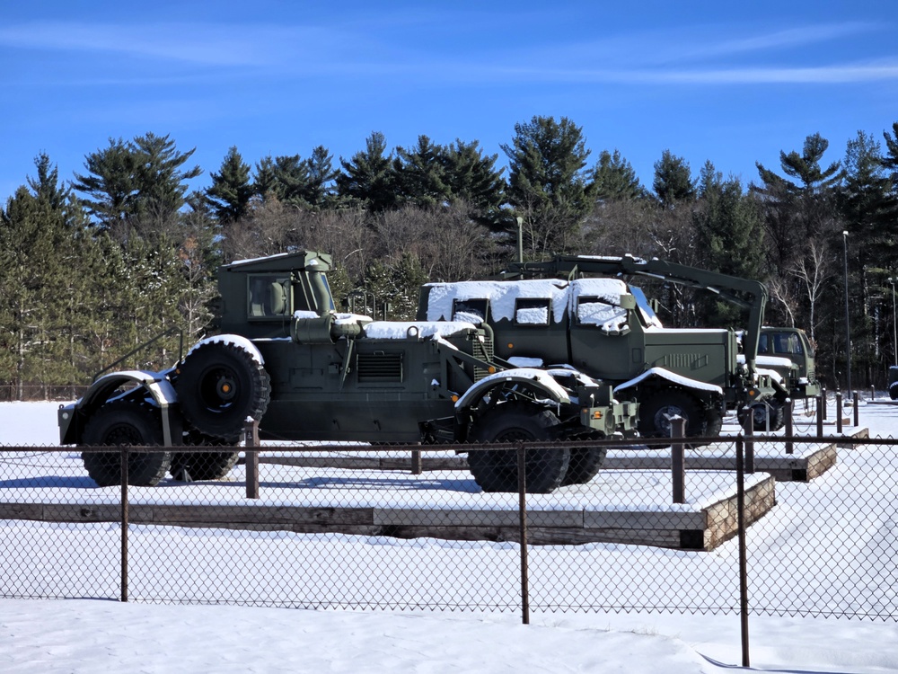 Winter views at Fort McCoy's Commemorative Area