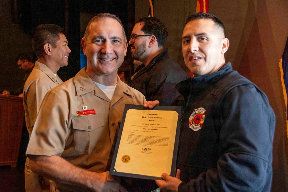 Naval Station Rota holds December All Hands Call