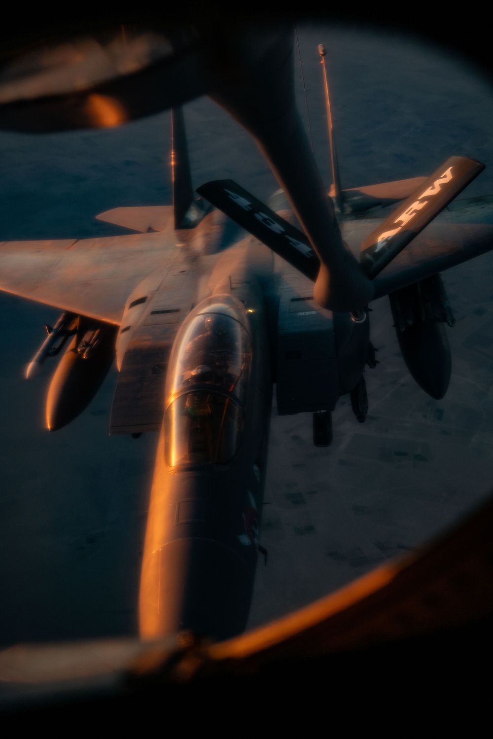 Aerial Refueling Strike Eagles