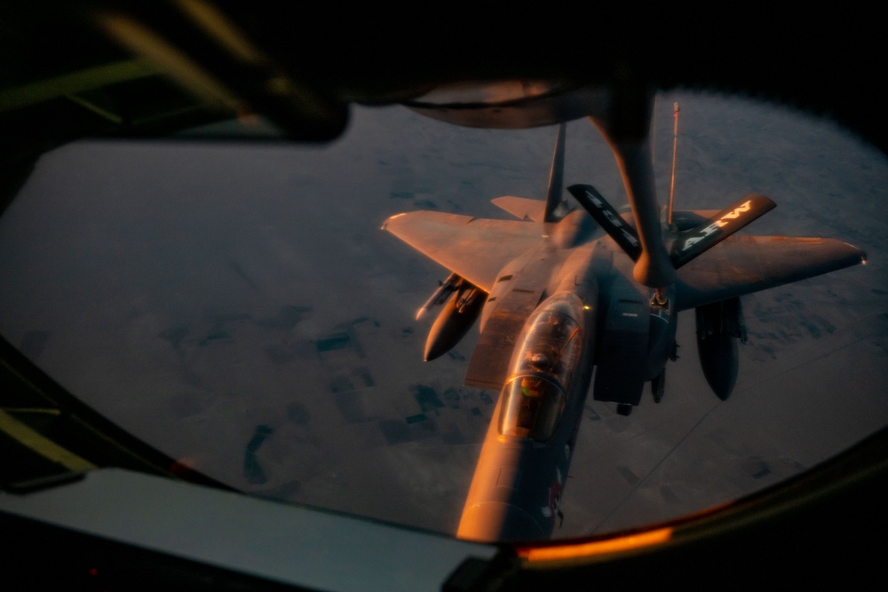 Aerial Refueling Strike Eagles