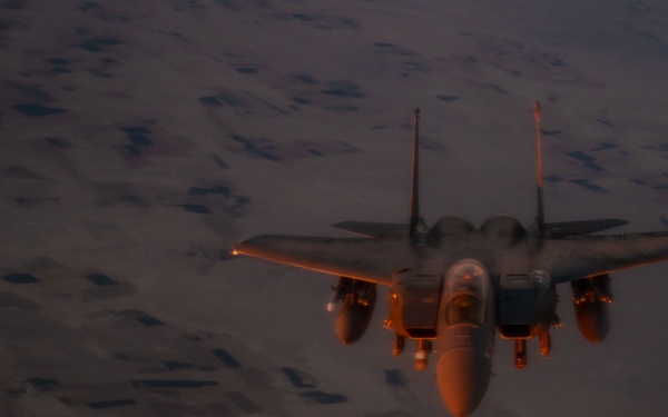 Aerial Refueling Strike Eagles