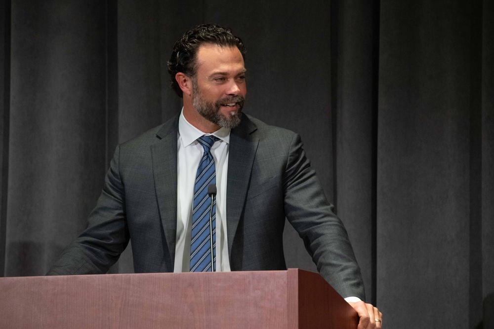 USECAF Lohmeier addresses Warrant Officer School Class 26-02 graduation