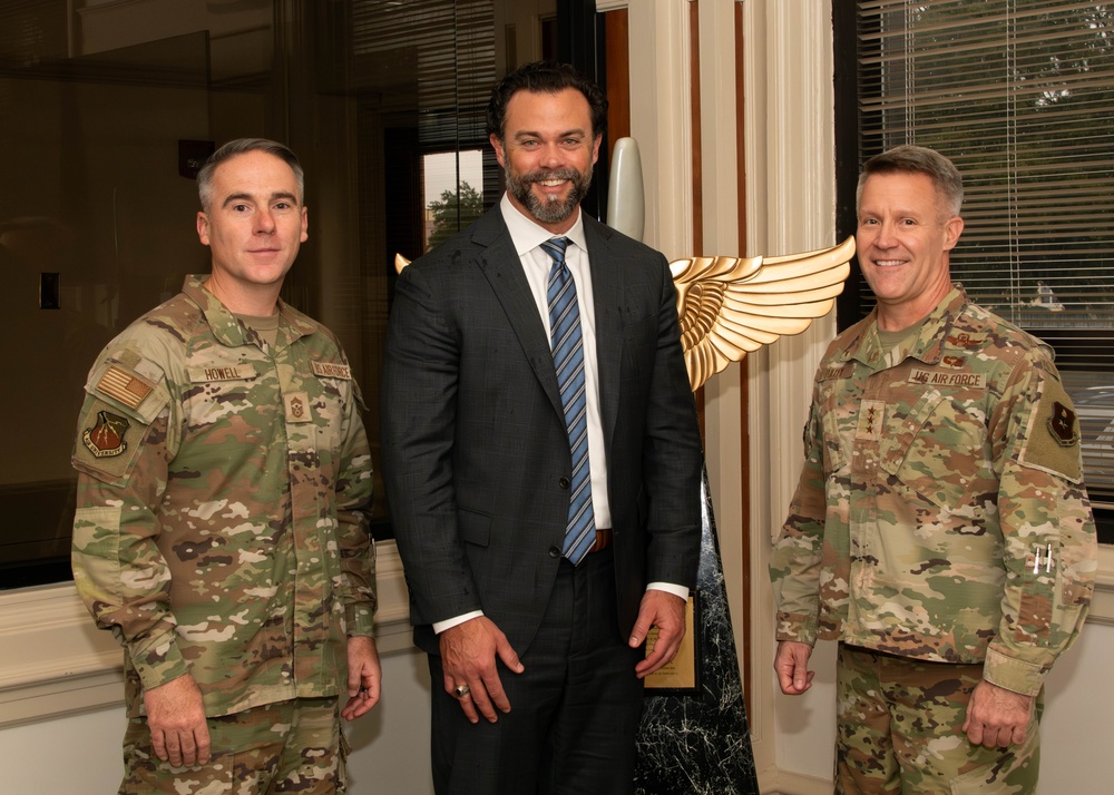 USECAF Lohmeier visits Air University