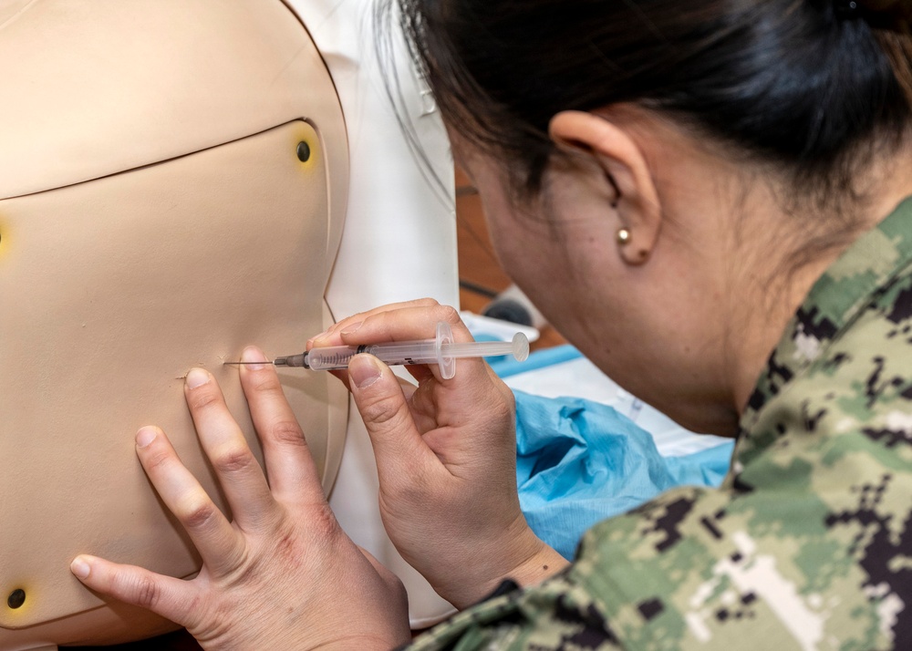 Lumbar Puncture Simulator Training 12MAR25