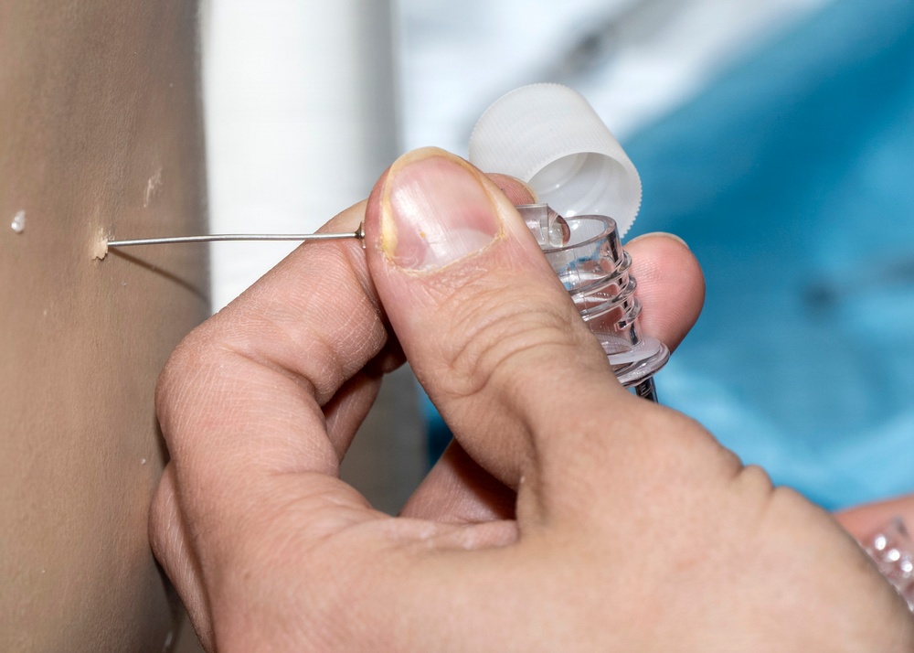 Lumbar Puncture Simulator Training 12MAR25