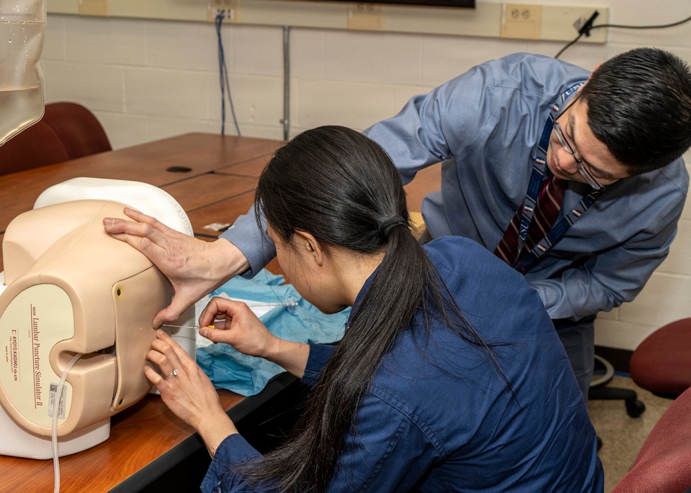 Lumbar Puncture Simulator Training 12MAR25