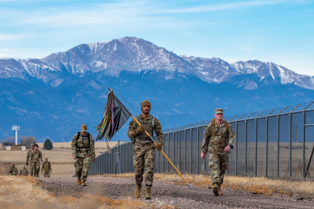 Schriever SFB Holiday Ruck March