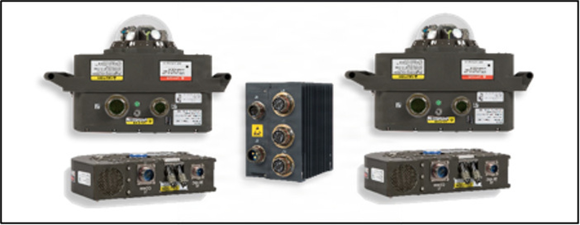 CIRCM System (2 Pointer Trackers, 2 Lasers and 1 System Processing Unit)