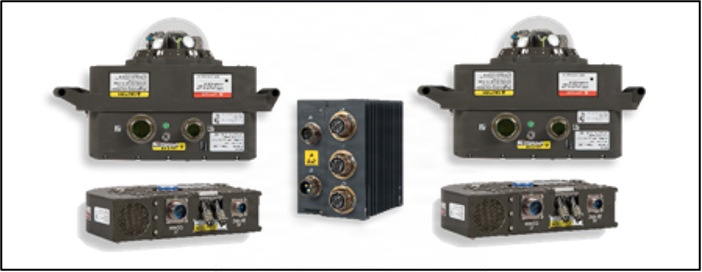 CIRCM System (2 Pointer Trackers, 2 Lasers and 1 System Processing Unit)