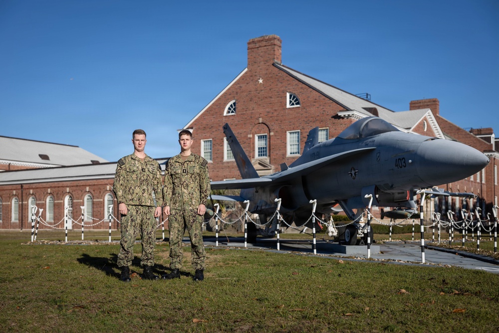Two Paths, One Commission: Brothers Graduate OCS Together and Enter Naval Aviation