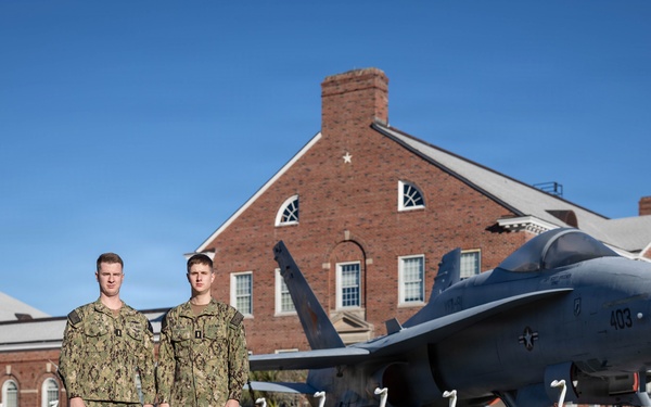 Two Paths, One Commission: Brothers Graduate OCS Together and Enter Naval Aviation