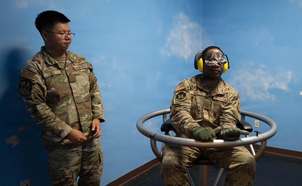 Connecting to the mission, one spin at a time