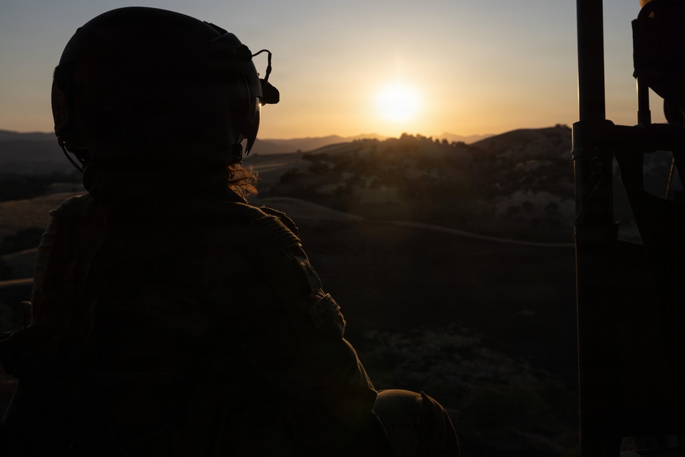 158th Aviation Regiment Provides MEDEVAC for Mojave Falcon 25