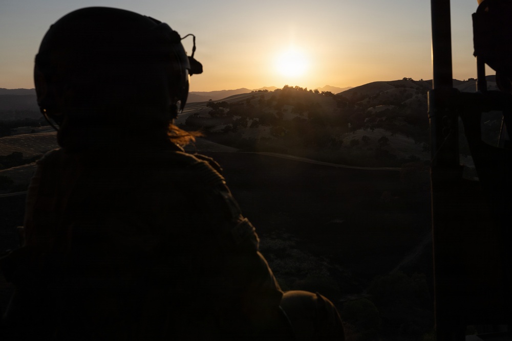 158th Aviation Regiment Provides MEDEVAC for Mojave Falcon 25