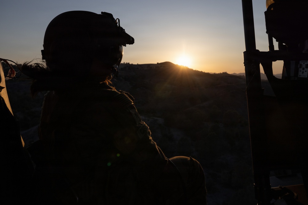 158th Aviation Regiment Provides MEDEVAC for Mojave Falcon 25