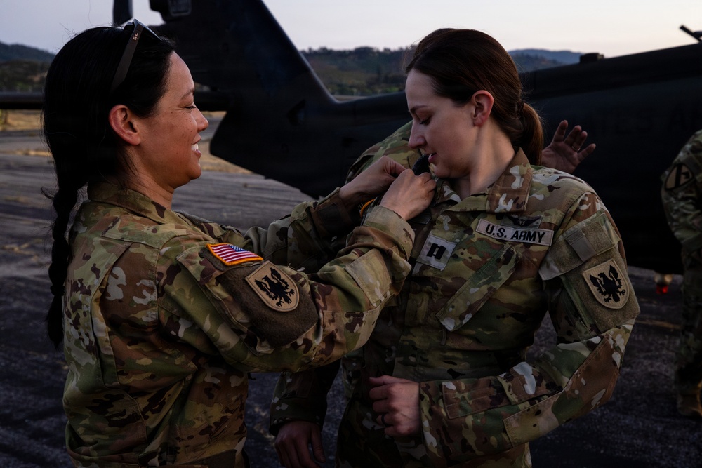 158th Aviation Regiment Provides MEDEVAC for Mojave Falcon 25