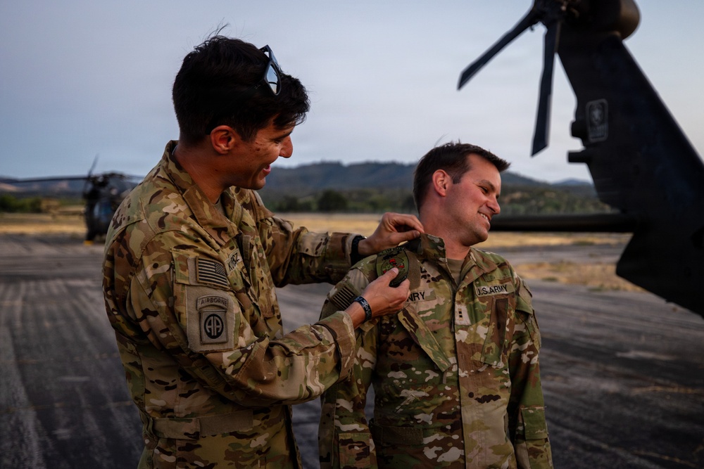 158th Aviation Regiment Provides MEDEVAC for Mojave Falcon 25