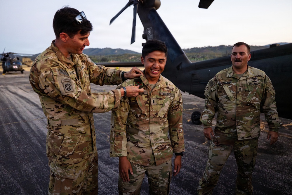 158th Aviation Regiment Provides MEDEVAC for Mojave Falcon 25