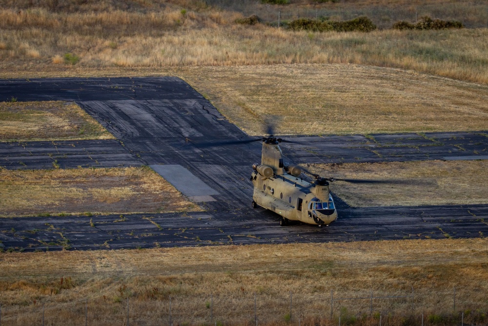 158th Aviation Regiment Provides MEDEVAC for Mojave Falcon 25