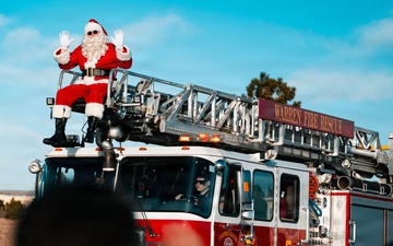 90 CES Fire Department Spreads Holiday Cheer
