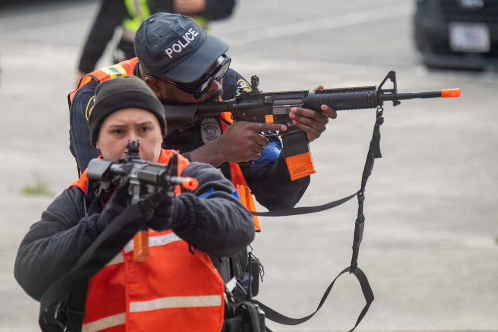 NAS Oceana security and emergency response teams participate in CART exercise
